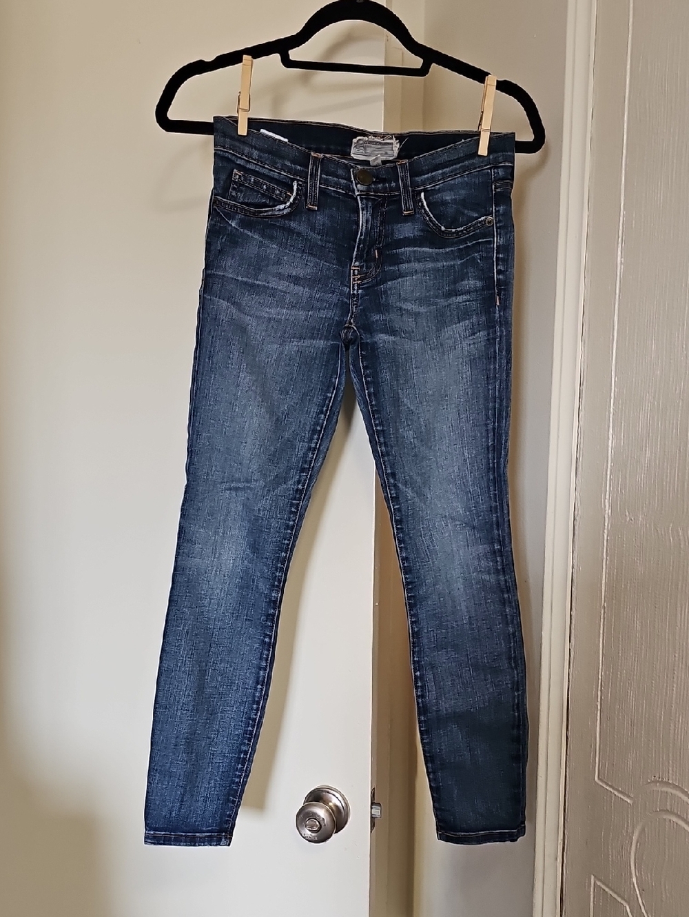 Current/Elliott The Stiletto Townie Skinny Jeans. Size 25